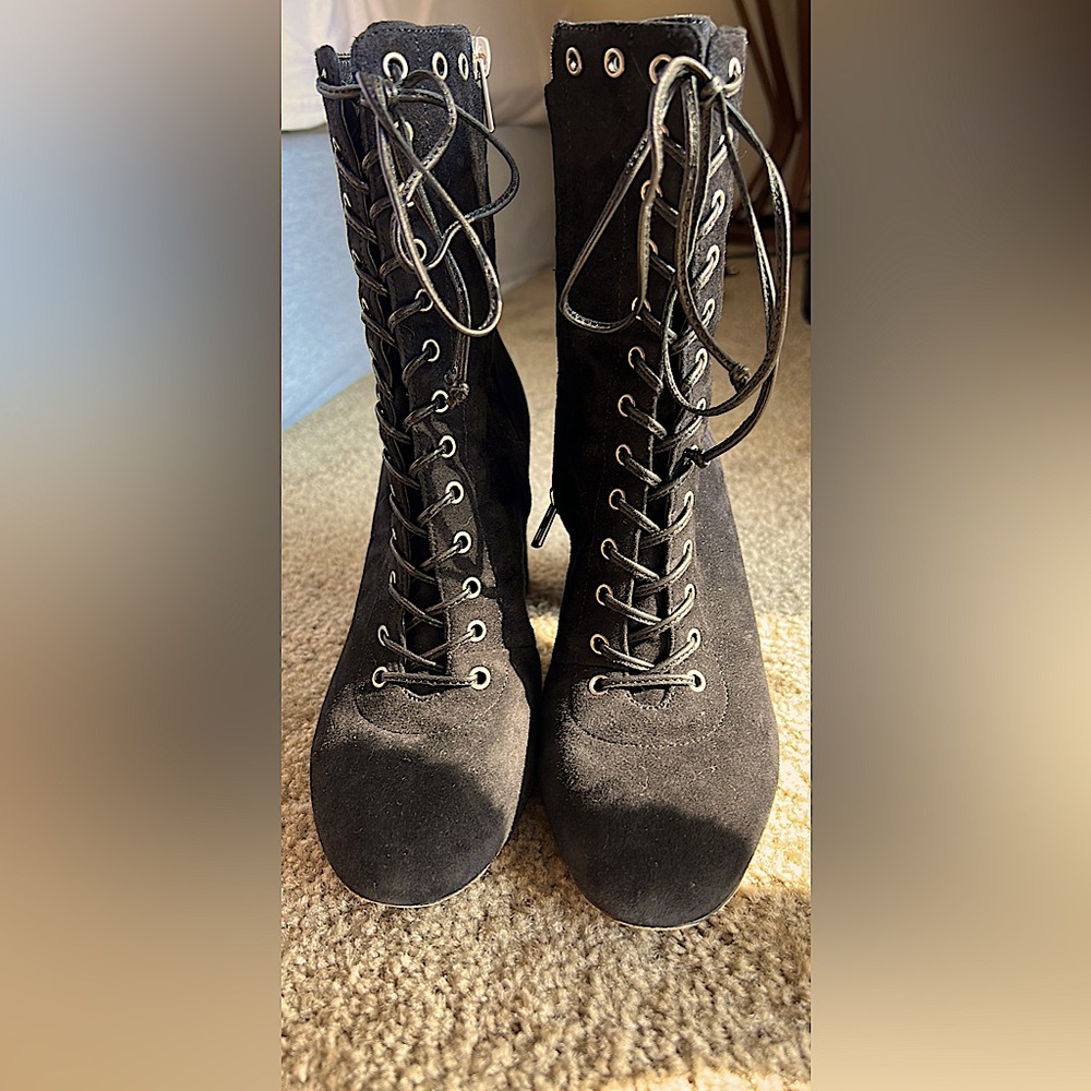 Coach Dean Lace Up Booties